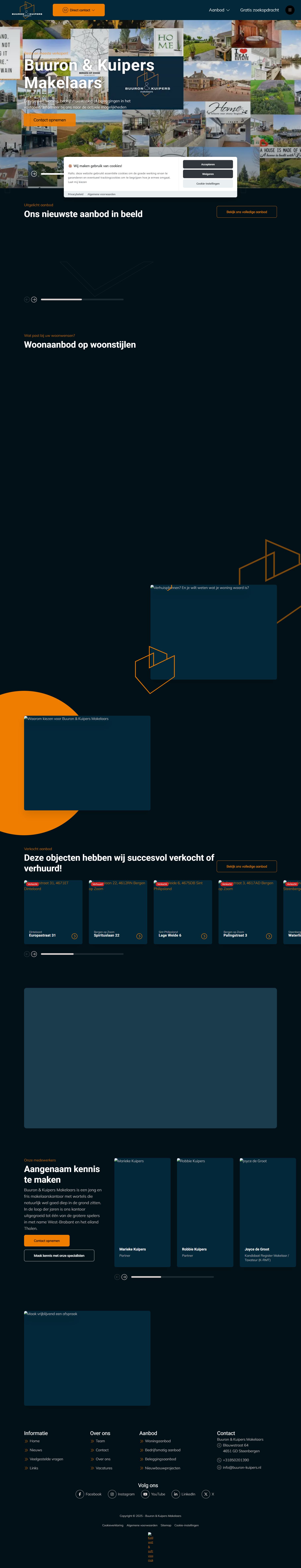 Kantoorfoto Buuron & Kuipers Makelaars