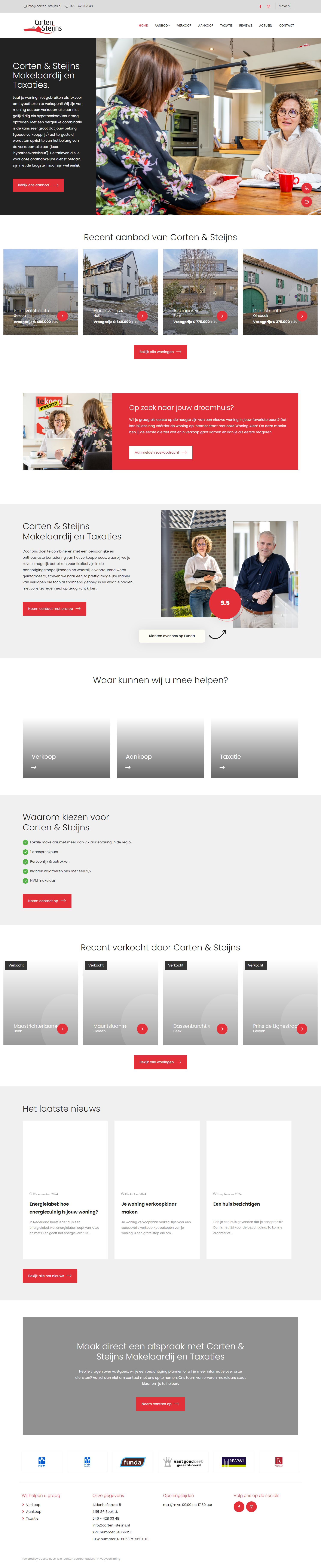 Kantoor foto van Corten & Steijns Makelaardij en Taxaties