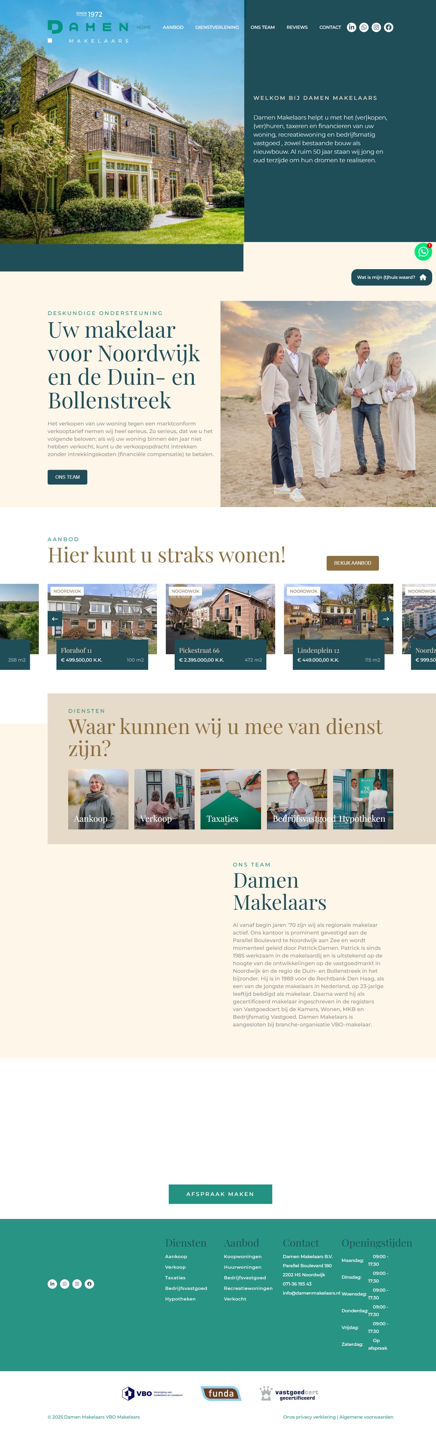 Foto van het kantoor van Damen Makelaars B.V.