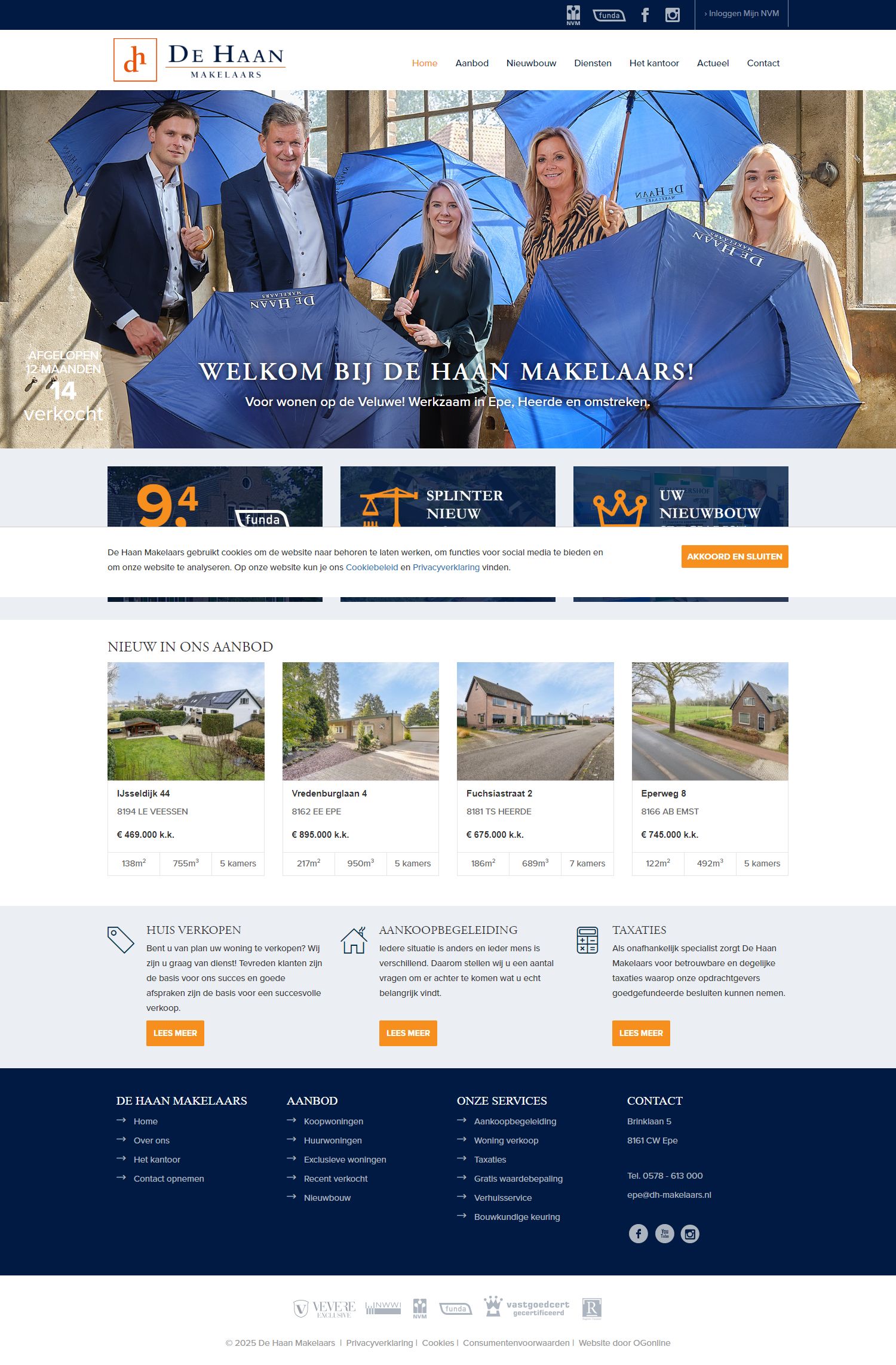 Kantoor foto van De Haan Makelaars