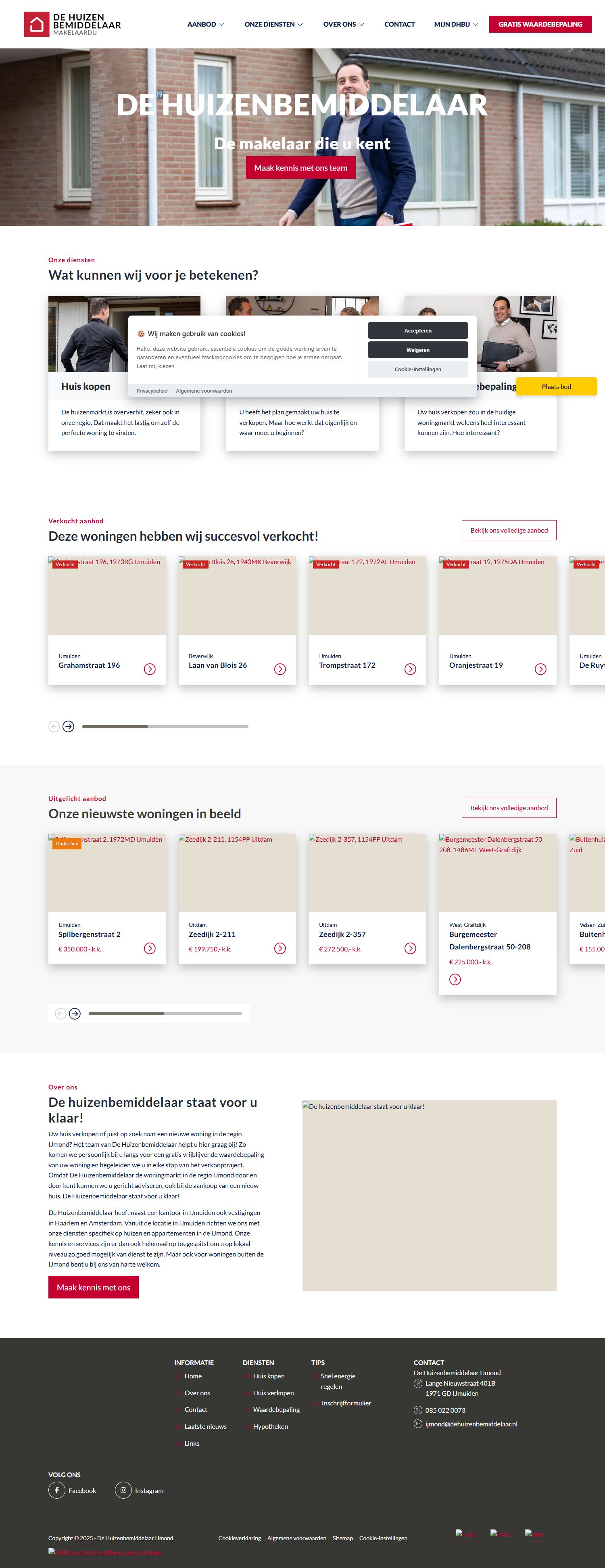 Kantoorfoto De Huizenbemiddelaar IJmond