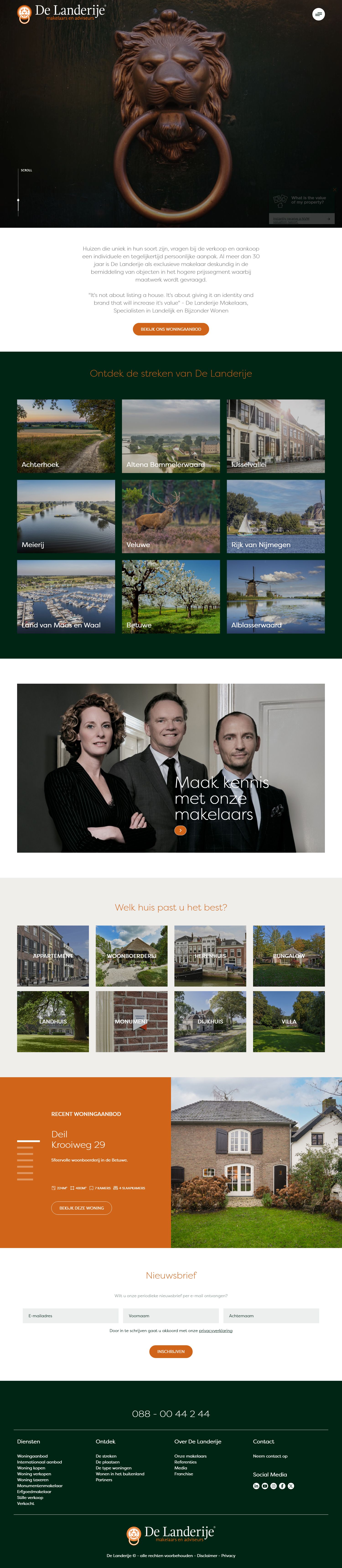 Kantoor foto van De Landerije Maas en Waal