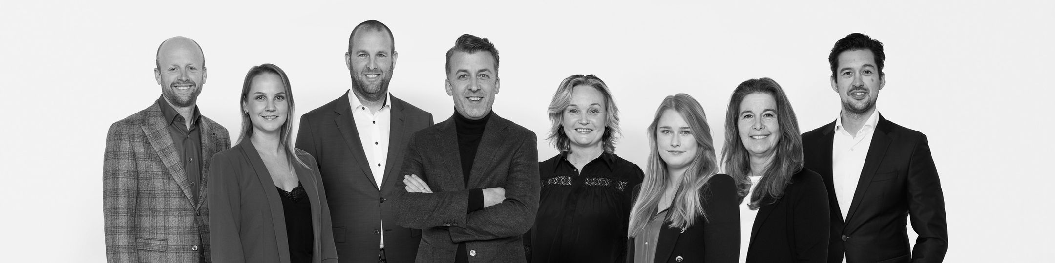 Team foto van De Makelaers | Amsterdam