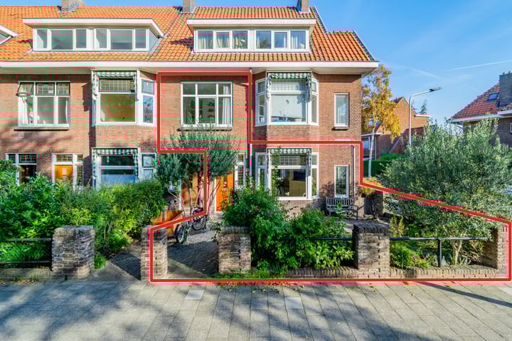 De Sitterlaan 66 in Leiden foto