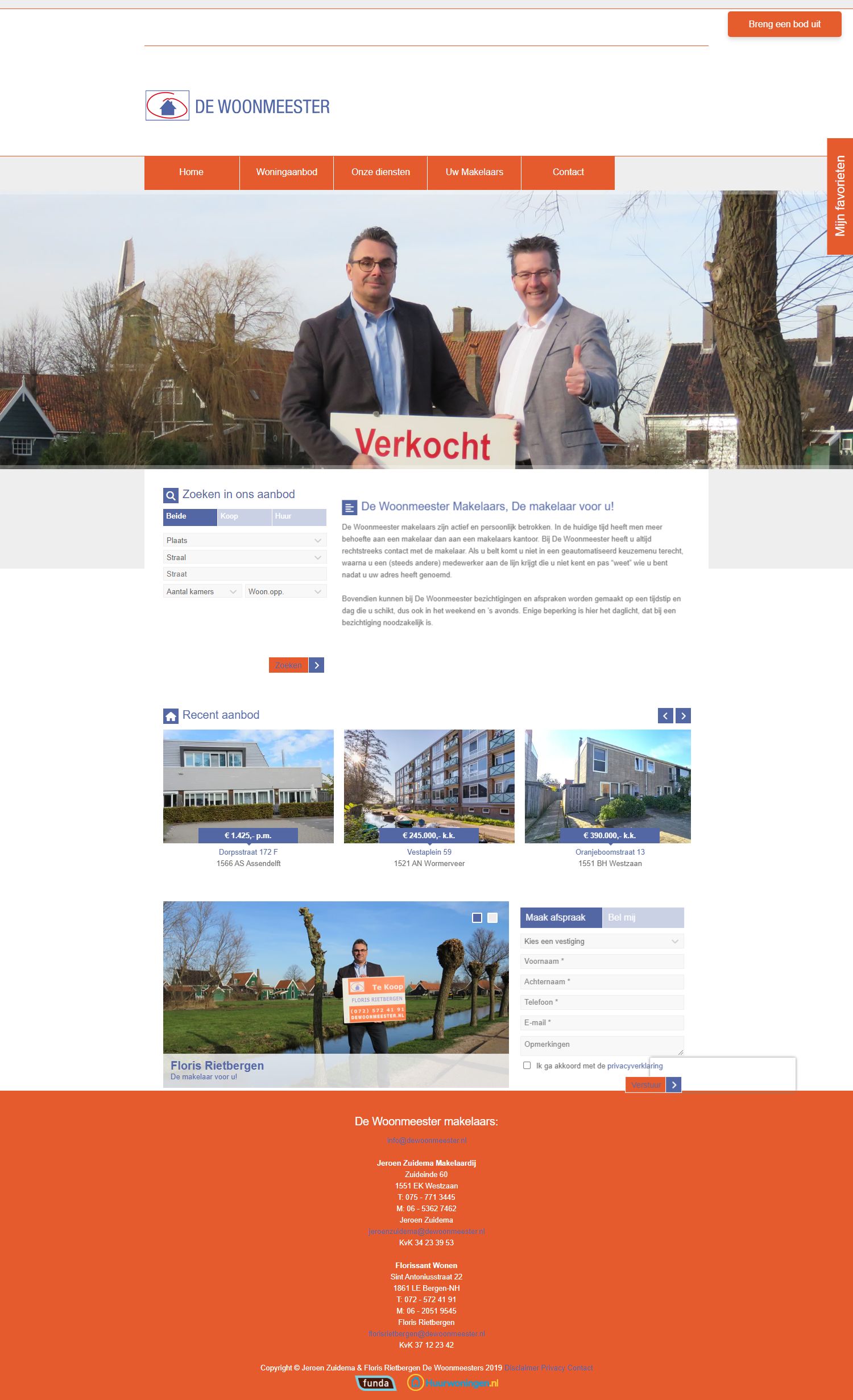 Foto van het kantoor van De Woonmeester
