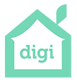 Logo van Digimakelaars.nl - de Makelaar van Nederland
