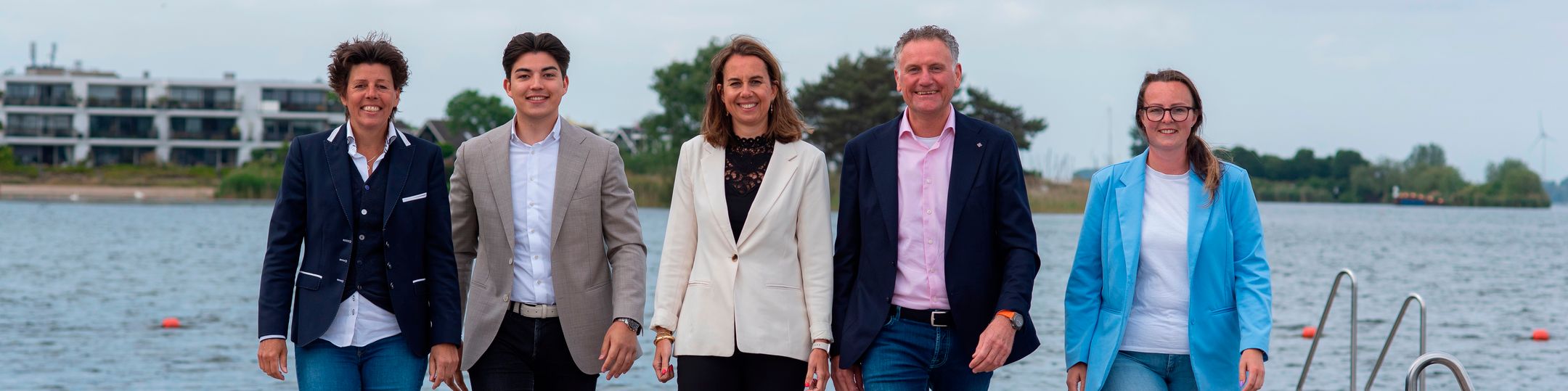 Team foto van Doornbos, Haanen & Ferneij Makelaardij