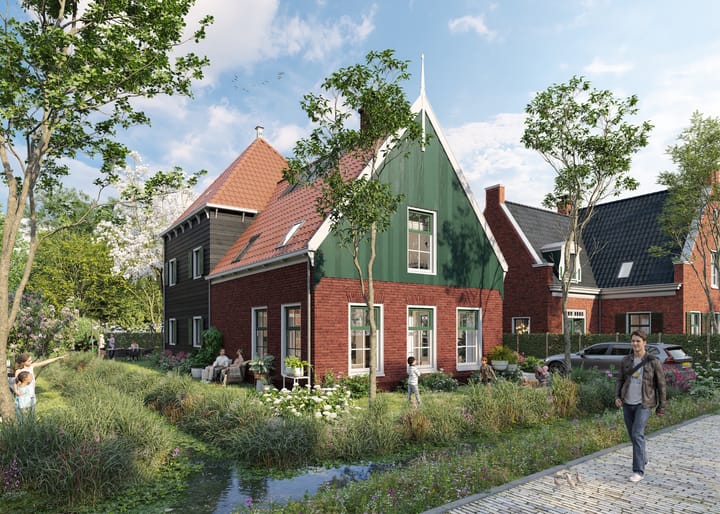 Dorpsstraat 88A in Watergang foto