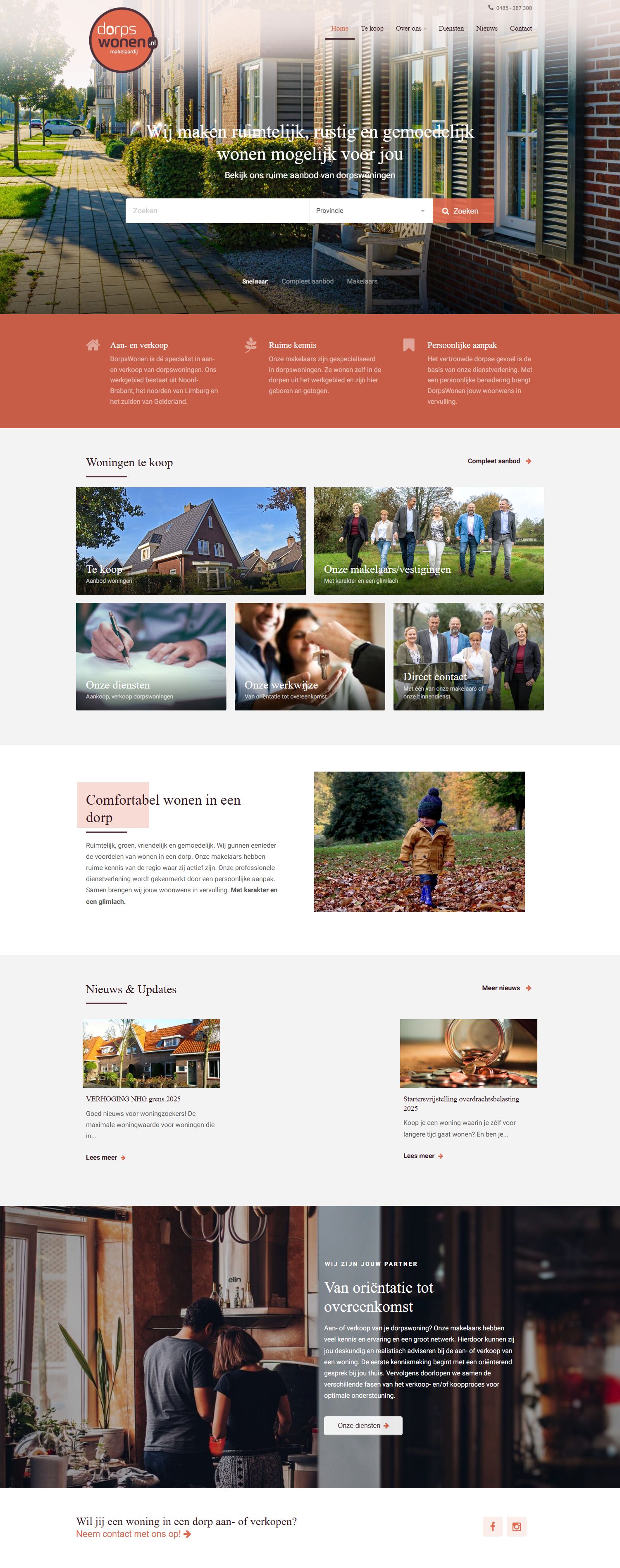 Kantoorfoto DorpsWonen.nl