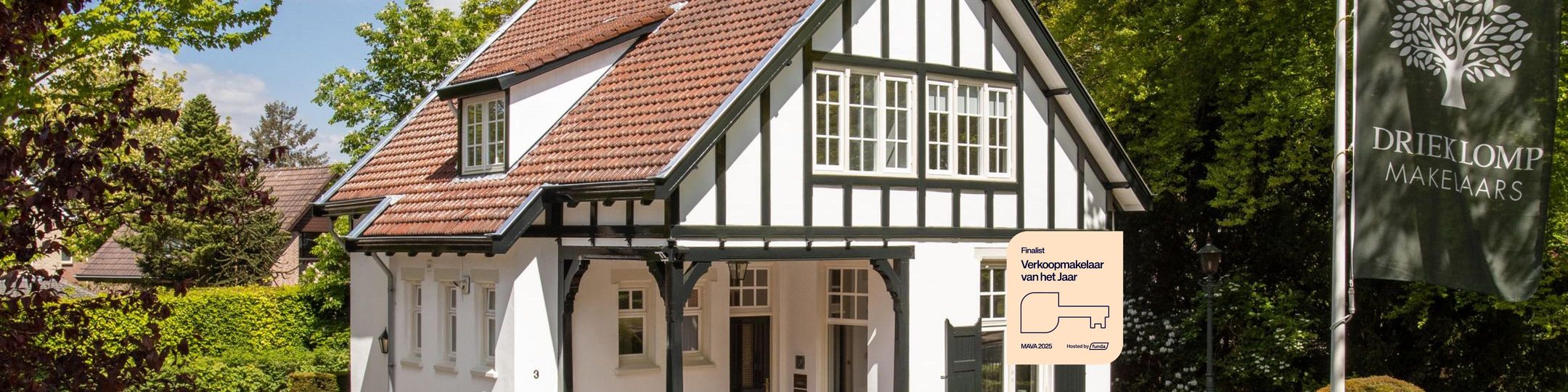 Foto van het kantoor van Drieklomp Makelaars en Rentmeesters Nunspeet