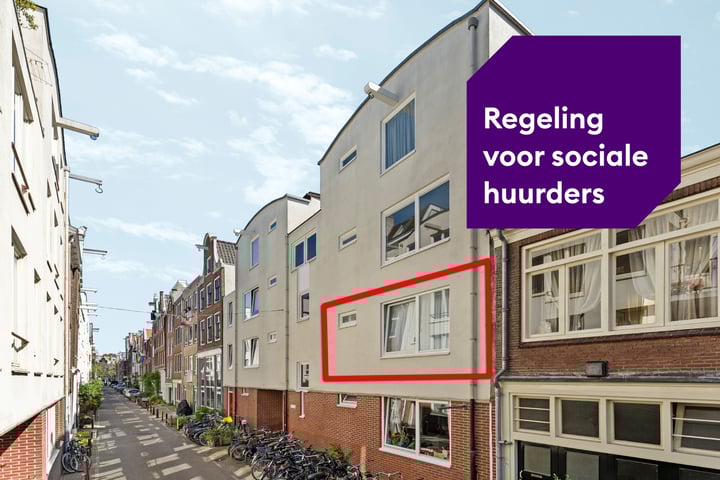 Egelantiersstraat 63C in Amsterdam foto