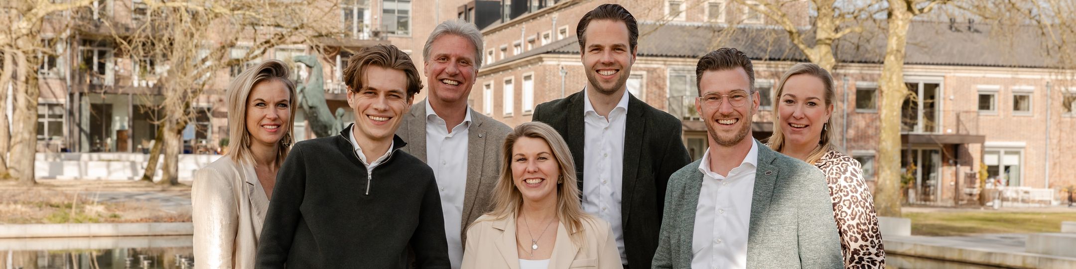 Team foto van Elst&co Makelaars