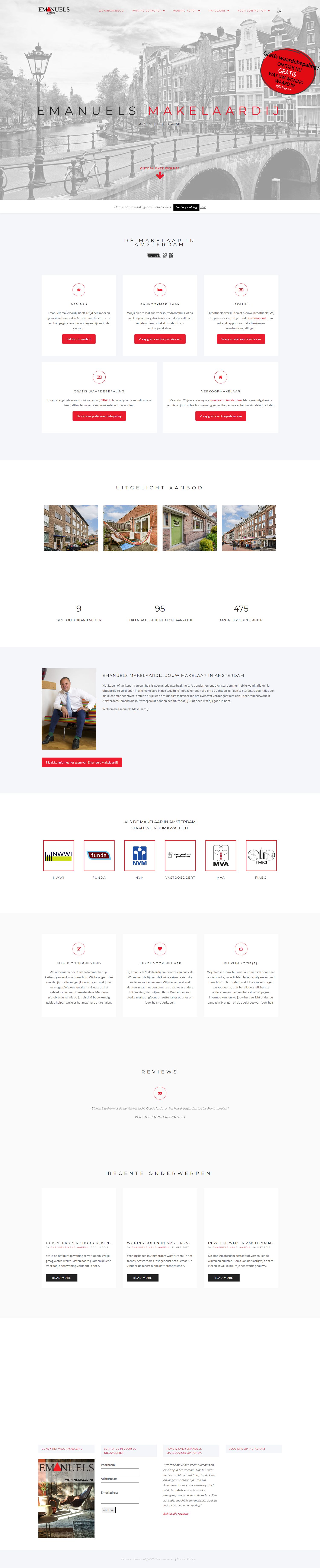 Kantoorfoto Emanuels Makelaars en Taxateurs