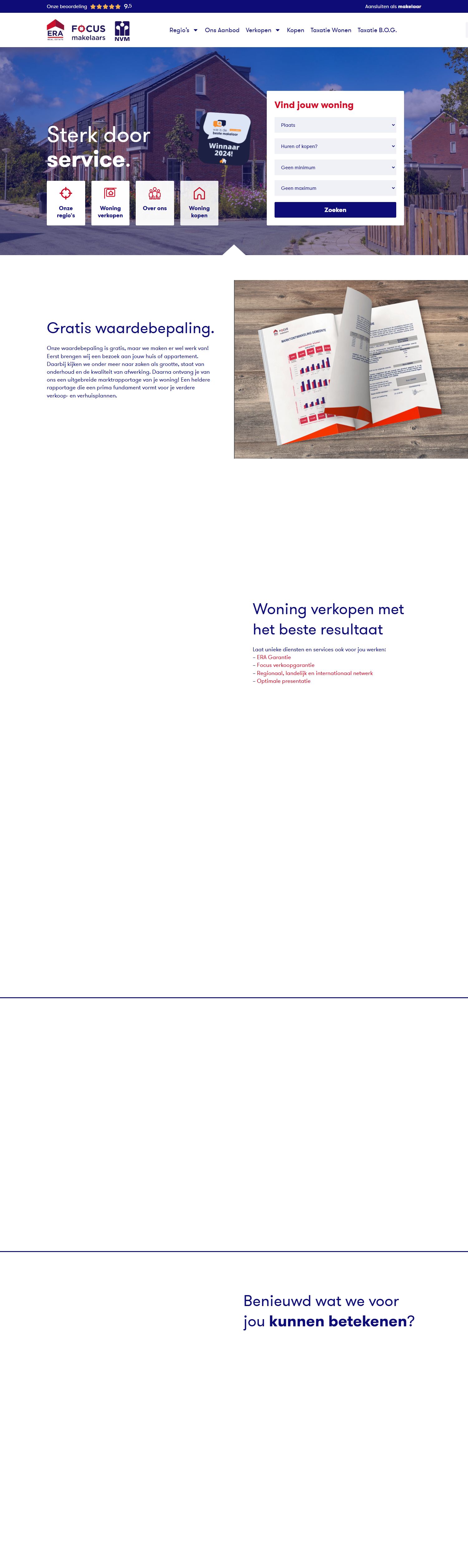 Foto van het kantoor van ERA Focus makelaars B.V.