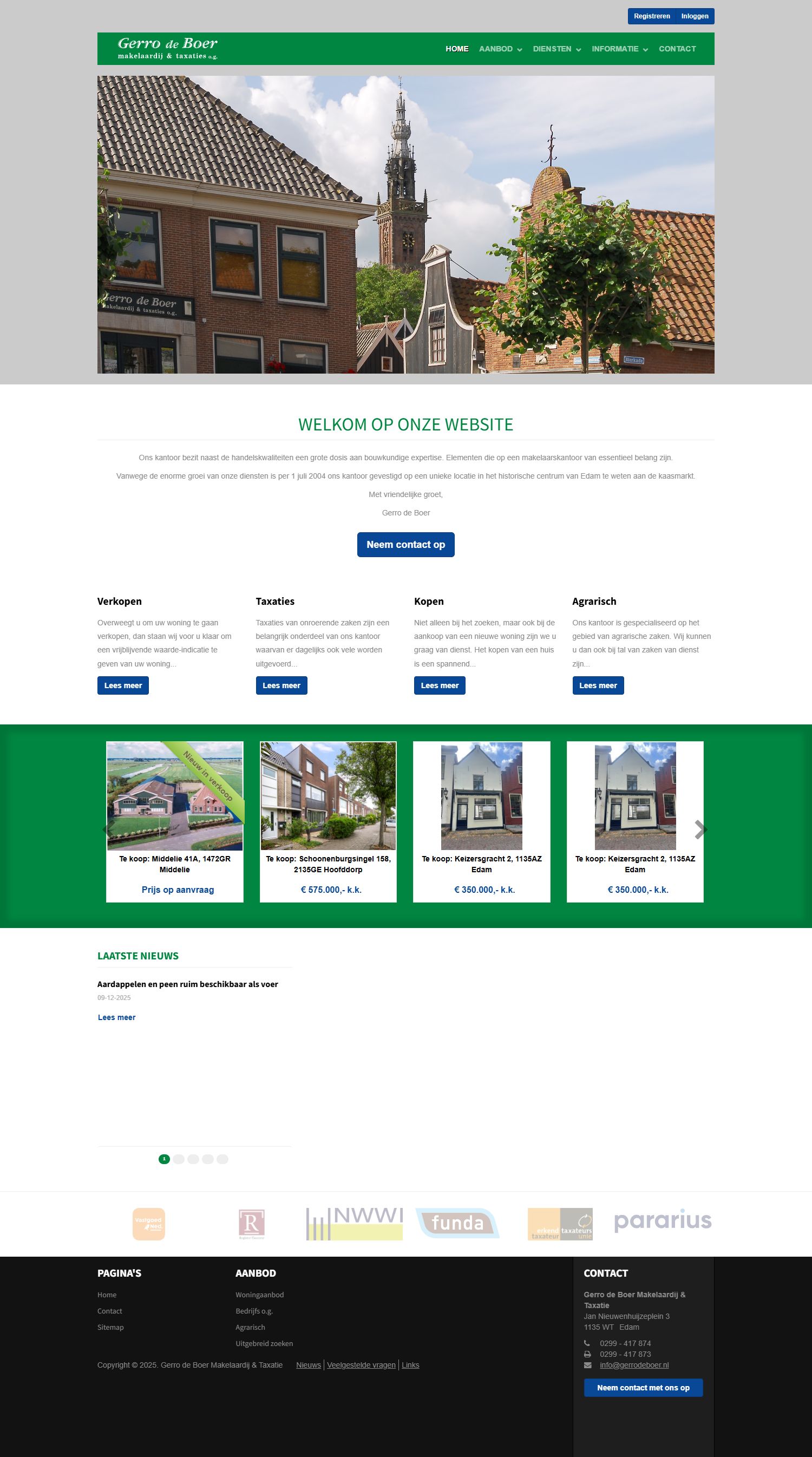 Kantoorfoto Gerro de Boer Makelaardij & Taxaties o.g.