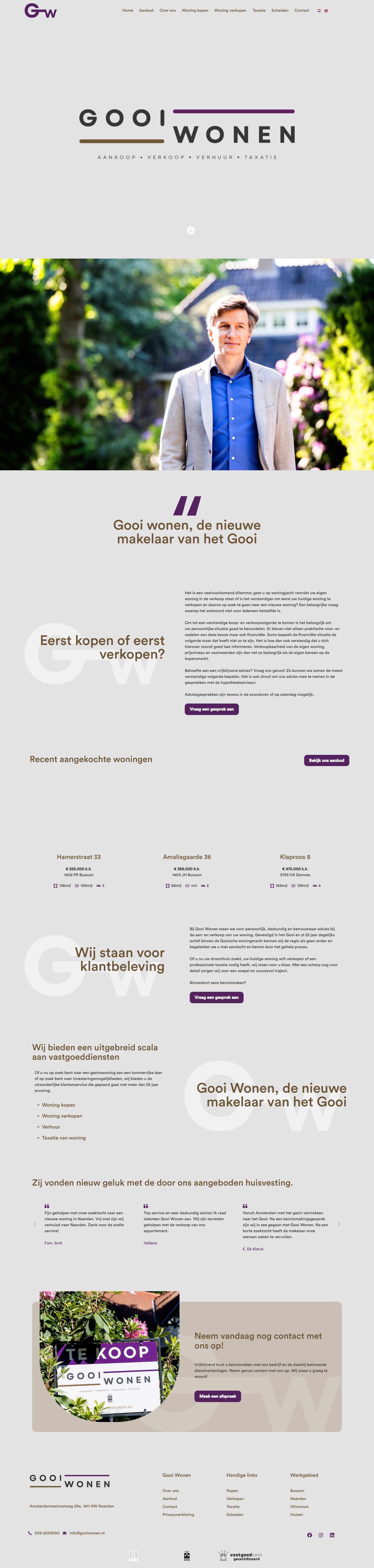 Kantoorfoto Gooi wonen