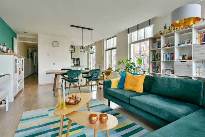 Groen van Prinstererstraat 1A in Amsterdam foto