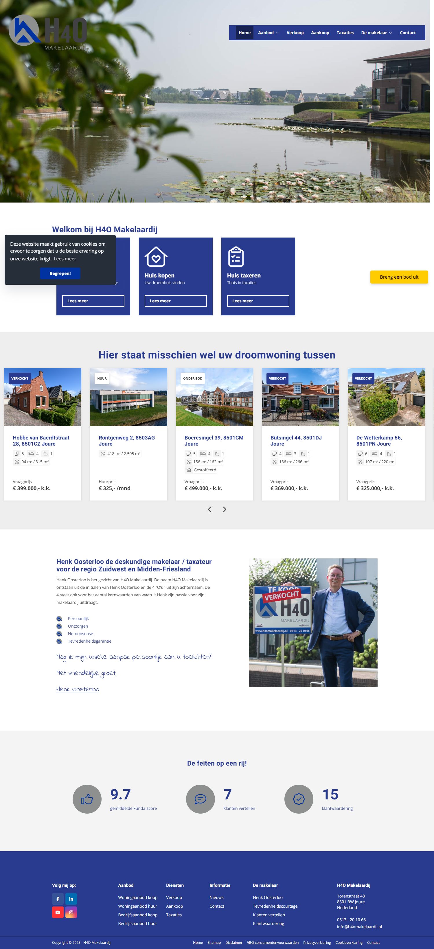 Kantoorfoto H4O makelaardij