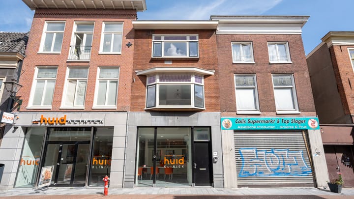 Haarlemmerstraat 198D in Leiden foto