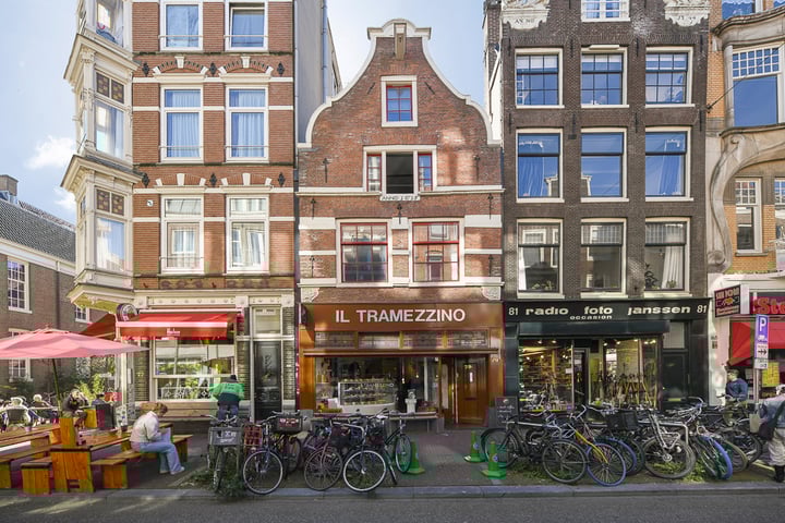 Haarlemmerstraat 79C in Amsterdam foto
