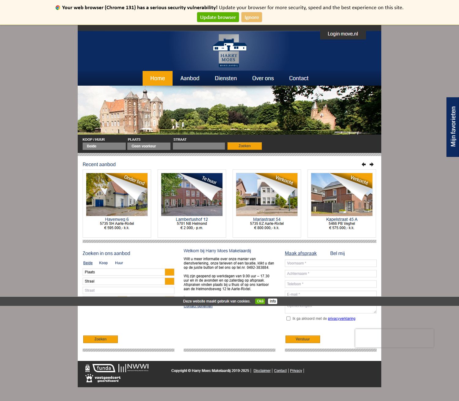 Kantoorfoto Harry Moes Makelaardij