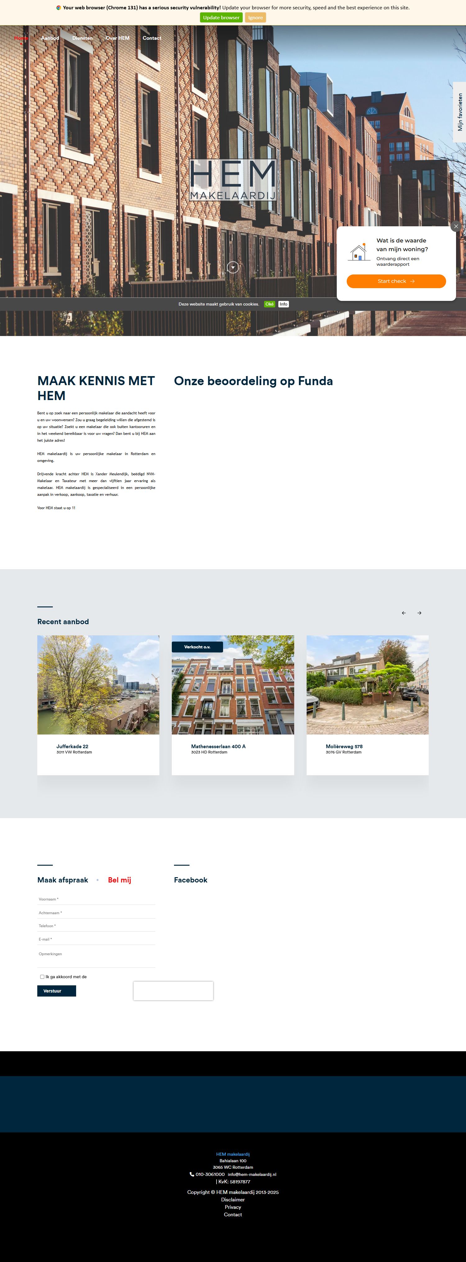 Kantoorfoto HEM makelaardij