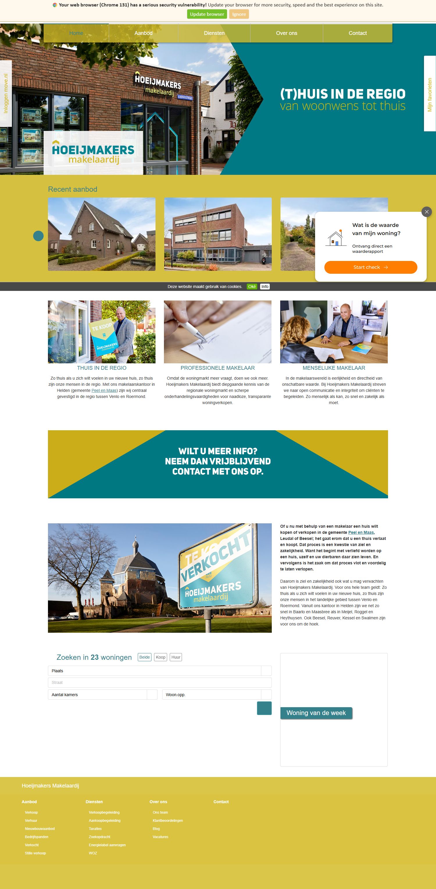 Kantoorfoto Hoeijmakers Makelaardij