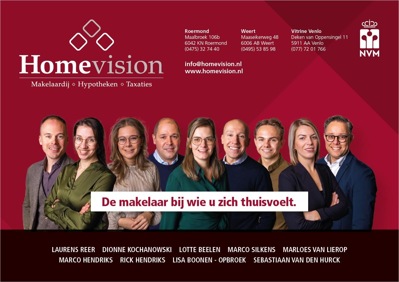 Kantoor foto van Homevision Makelaardij