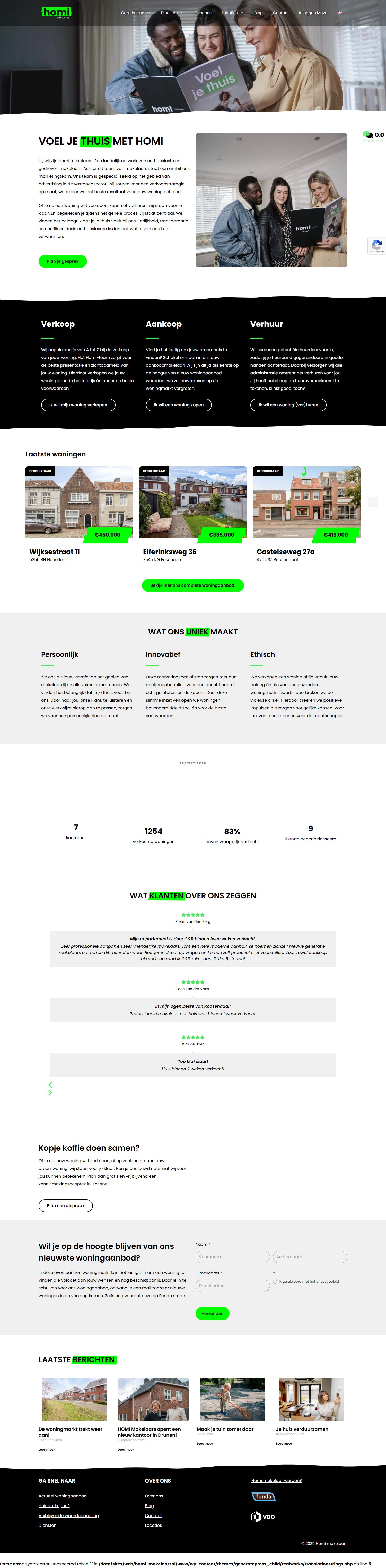 Kantoor foto van Homi Makelaars