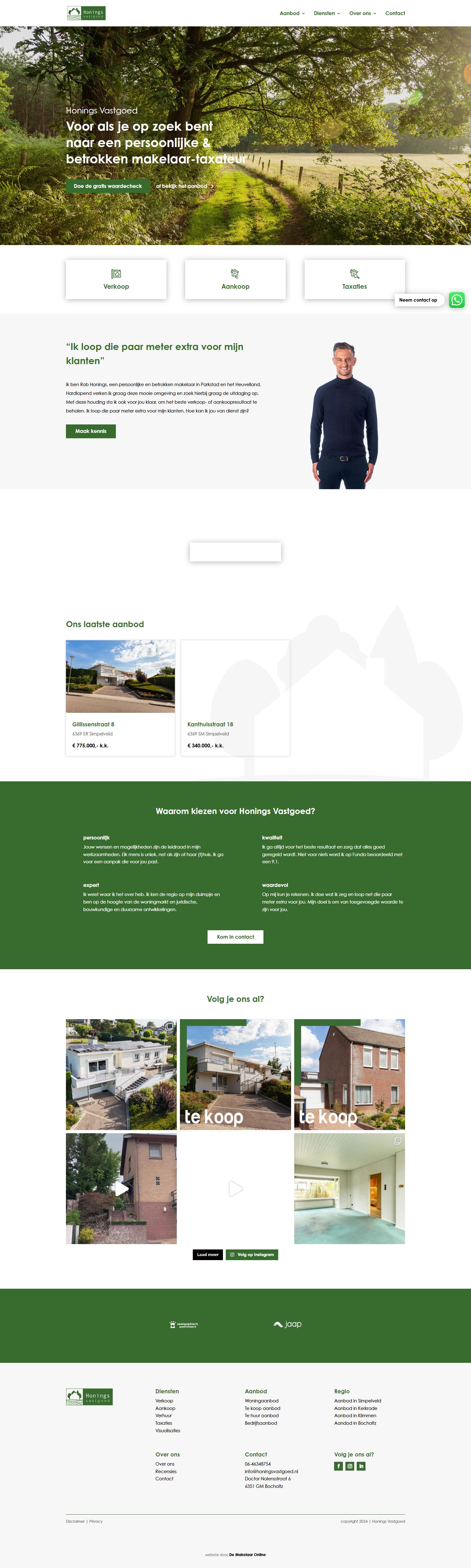 Kantoorfoto Honings Vastgoed