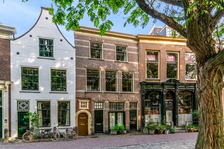 Hooglandse Kerkgracht 40A in Leiden foto