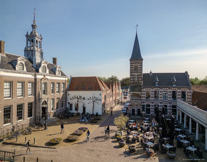 Hoogstraat 8 in Edam foto