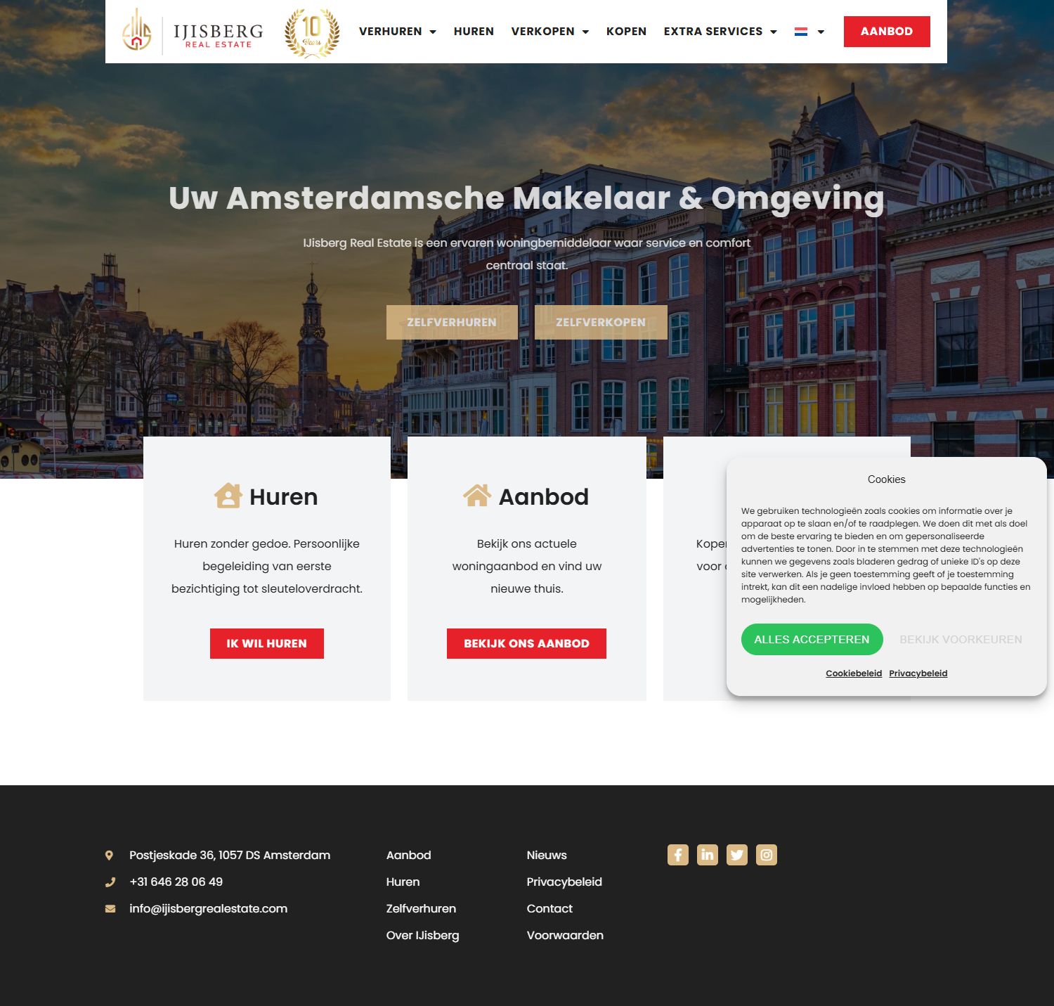 Team foto van HoReSa.nl & IJisberg Real Estate