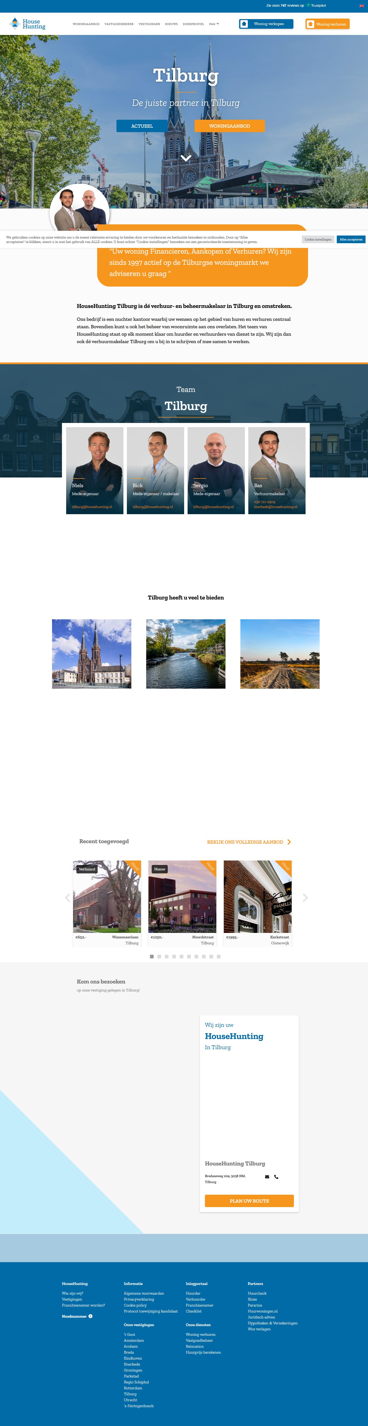 Kantoorfoto House Hunting Tilburg