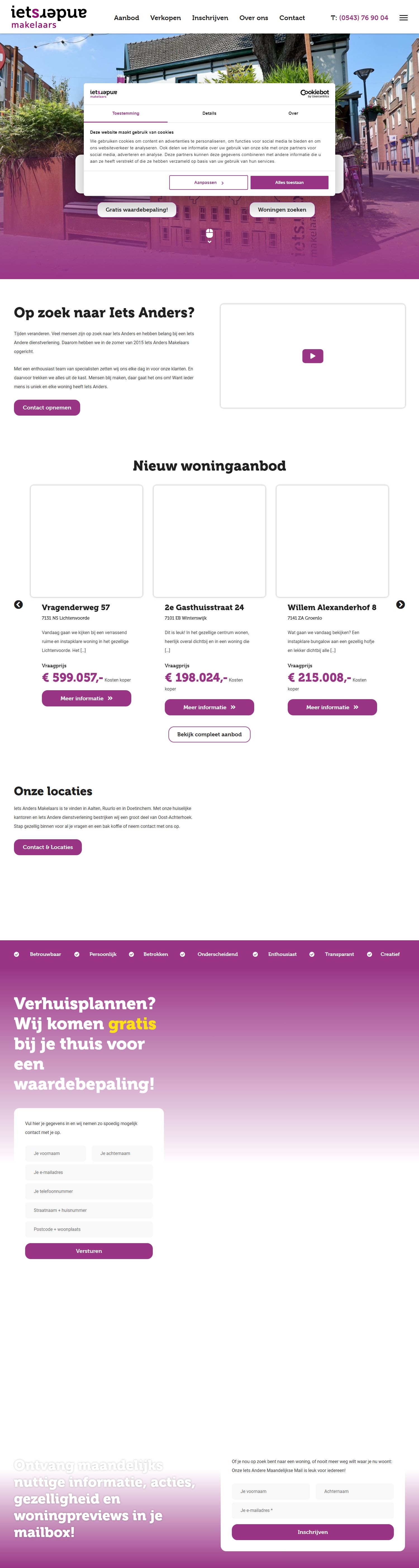 Kantoor foto van Iets Anders Makelaars