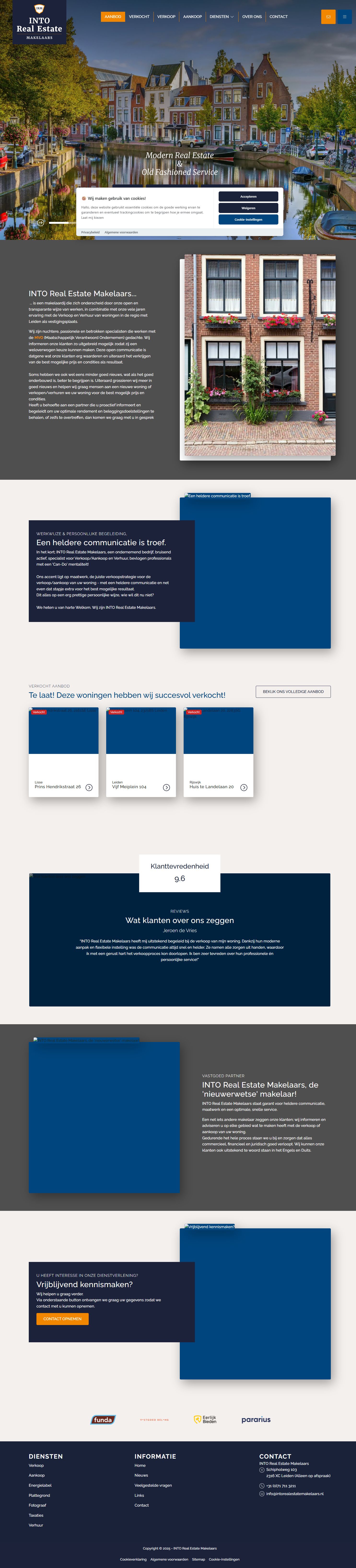 Kantoorfoto INTO Real Estate Makelaars