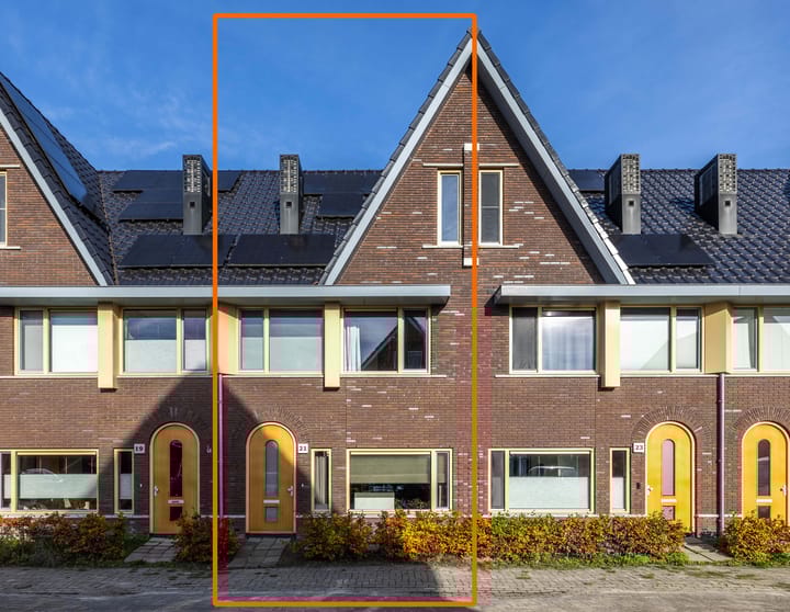 It Boumantsje 21 in Leeuwarden foto