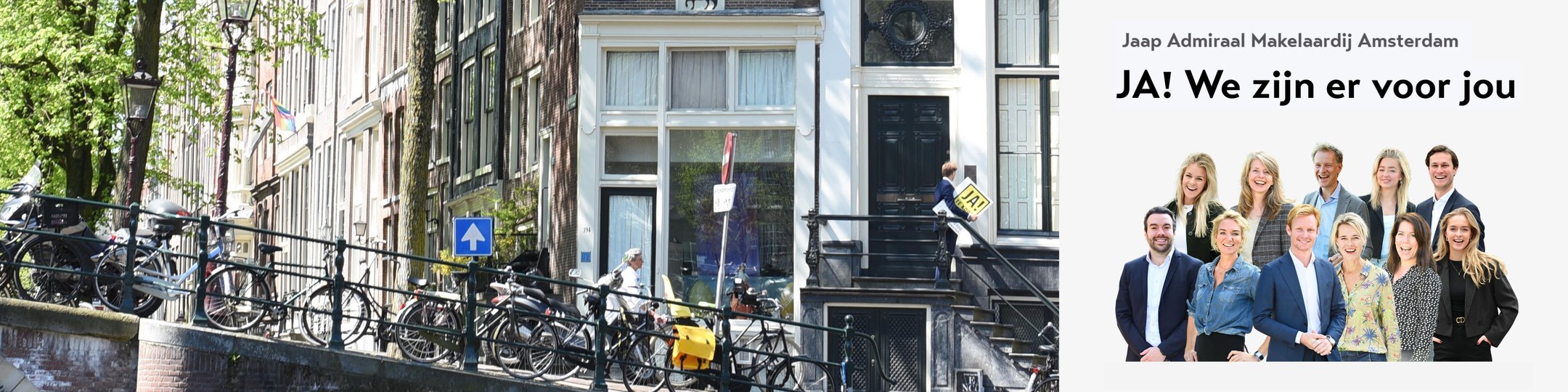 Kantoorfoto JA! Jaap Admiraal makelaardij
