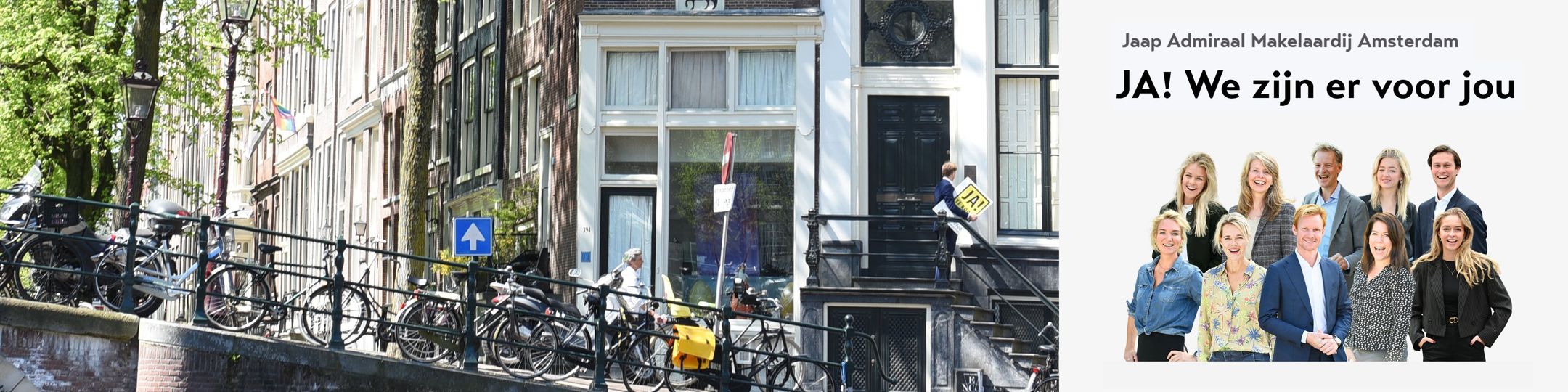 Kantoorfoto JA! Jaap Admiraal makelaardij
