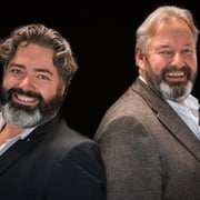 Foto van Jan en Hans-Peter Palland