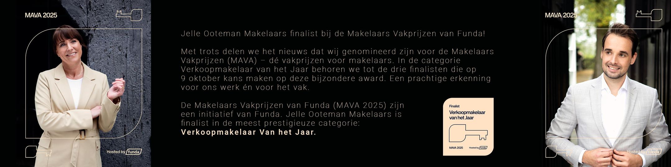 Foto van het kantoor van Jelle Ooteman Makelaars