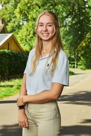 Foto van Jojanne Siemensma, telefoniste & receptioniste