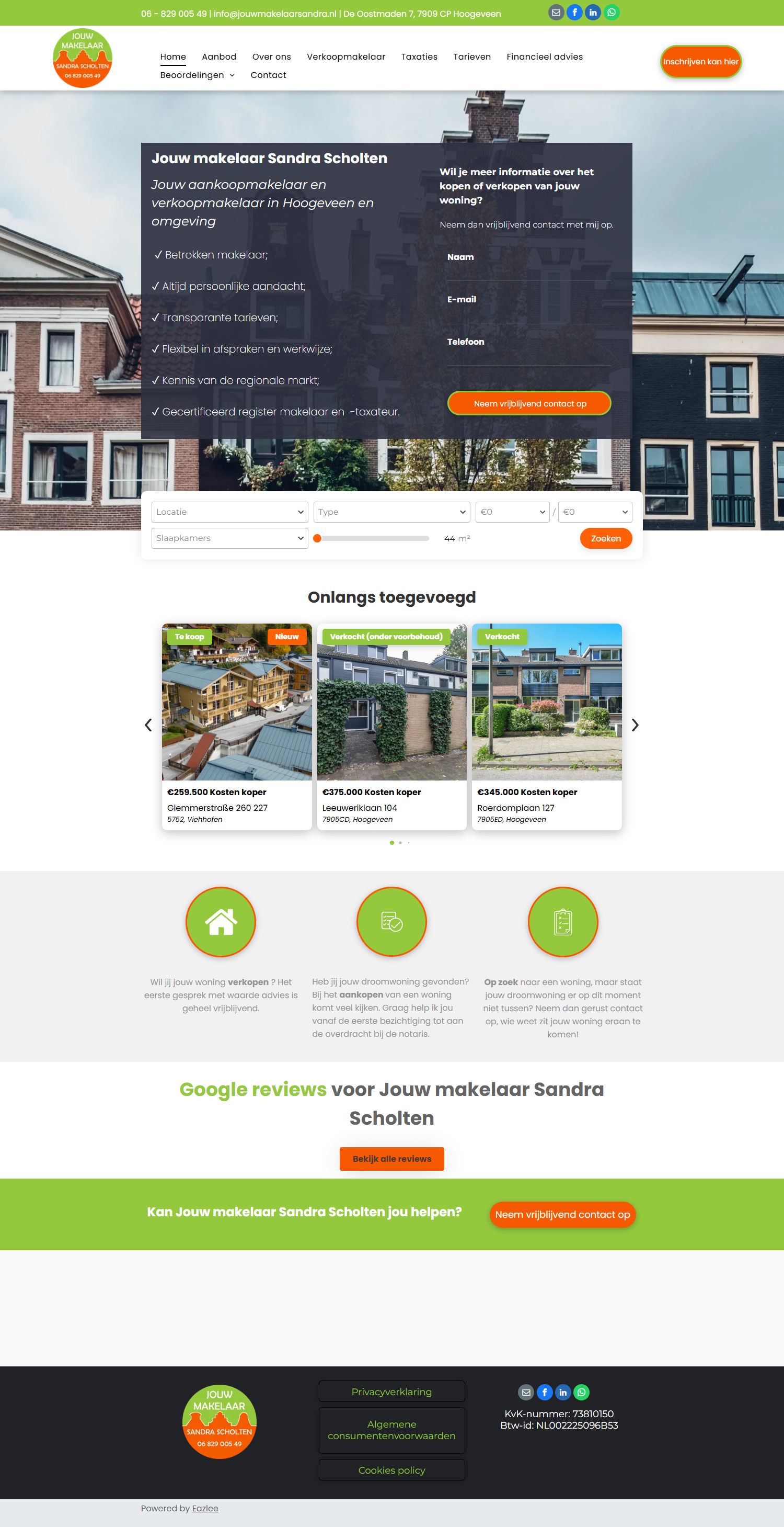 Kantoorfoto Jouw makelaar Sandra Scholten