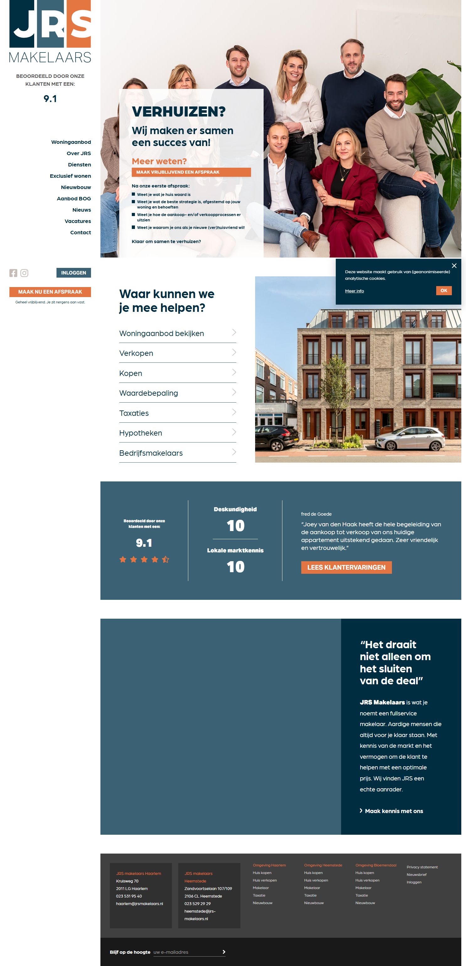 Kantoor foto van JRS Makelaars Heemstede
