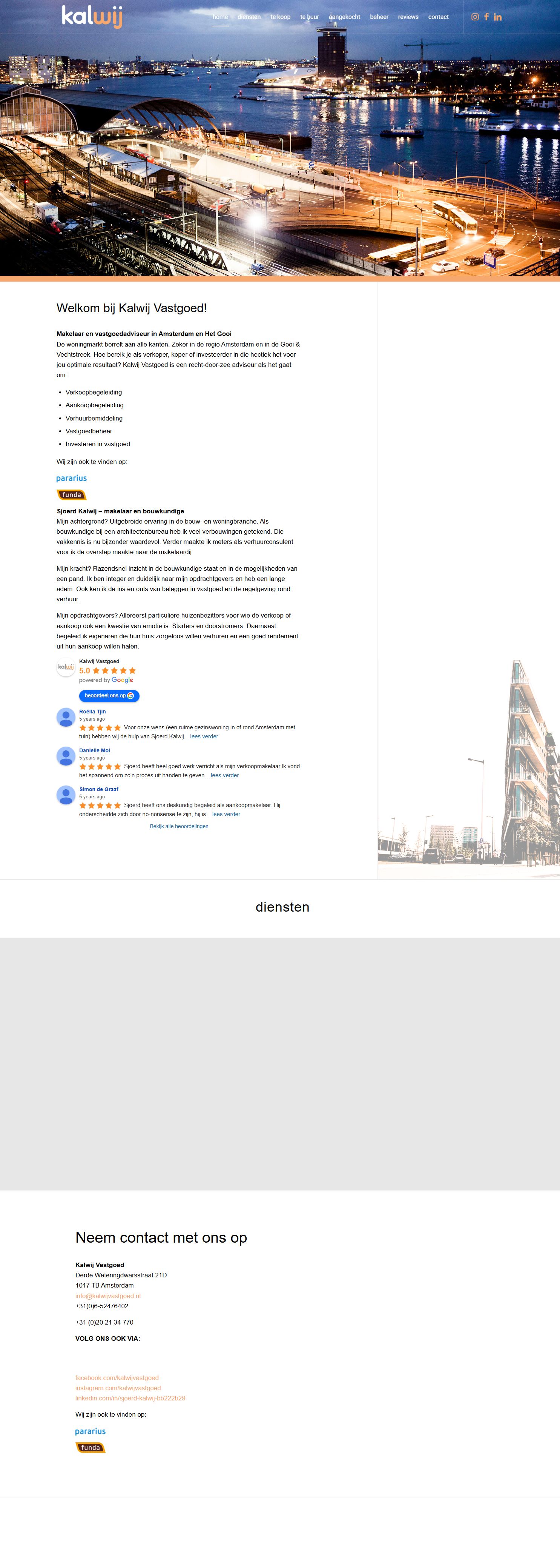 Kantoorfoto Kalwij Vastgoed