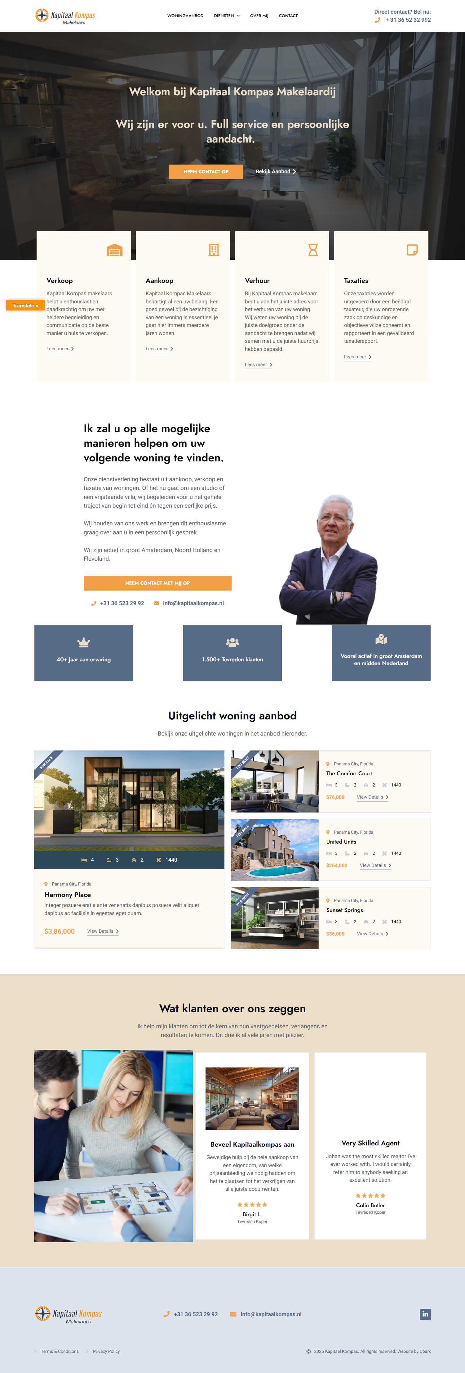 Kantoorfoto kapitaal Kompas