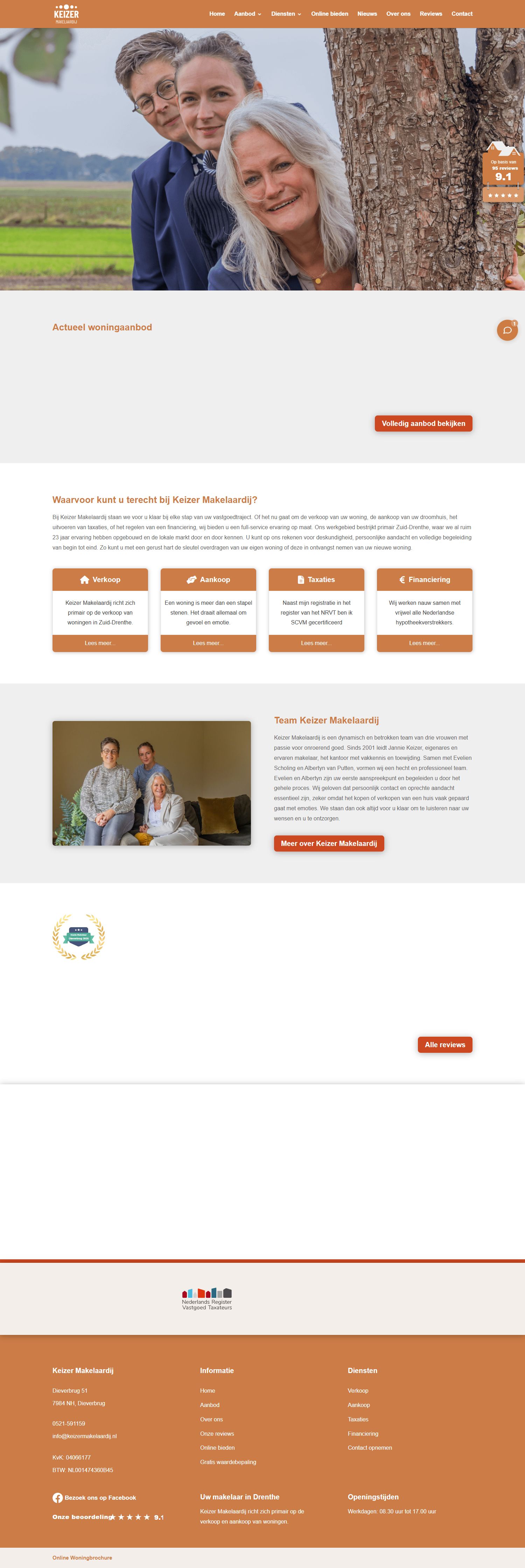 Kantoor foto van Keizer Makelaardij