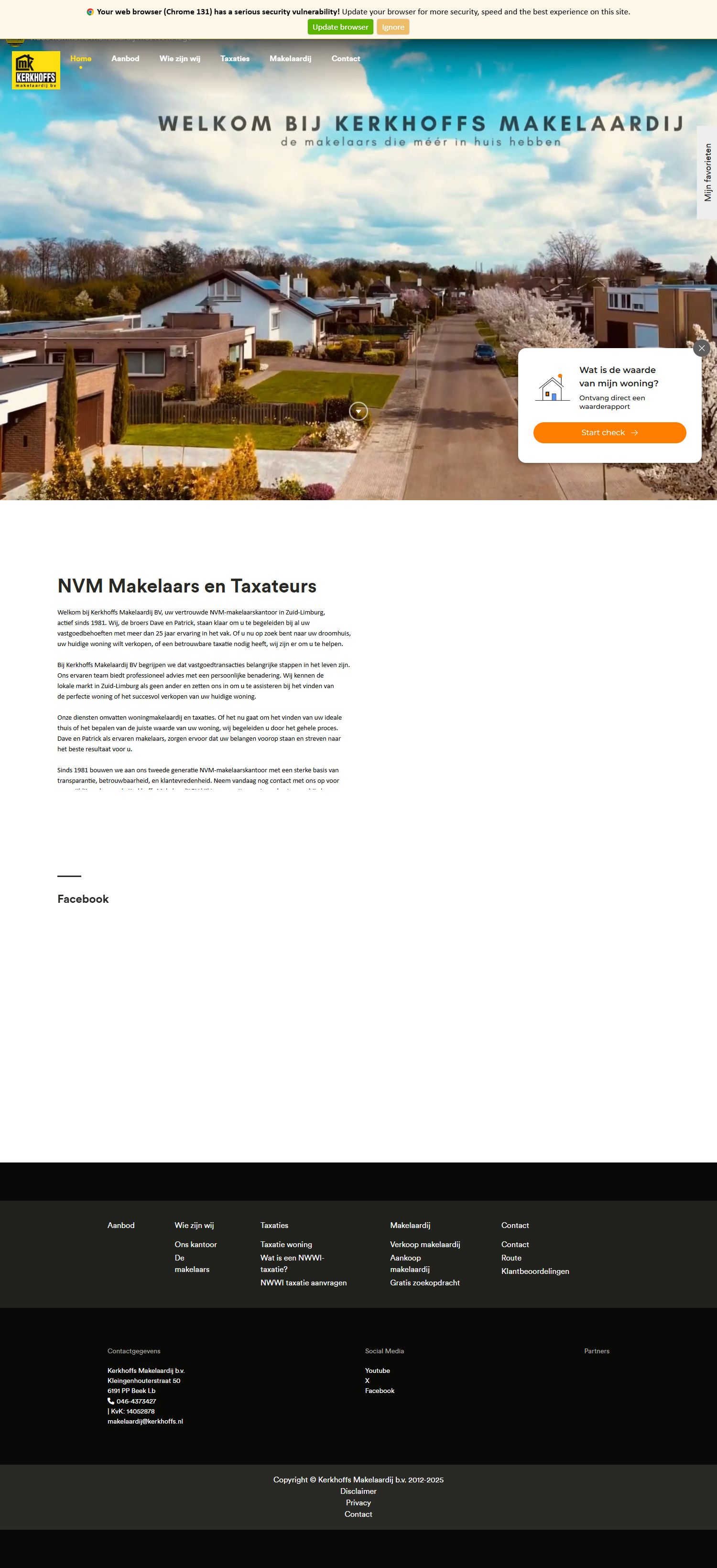 Kantoorfoto Kerkhoffs Makelaardij