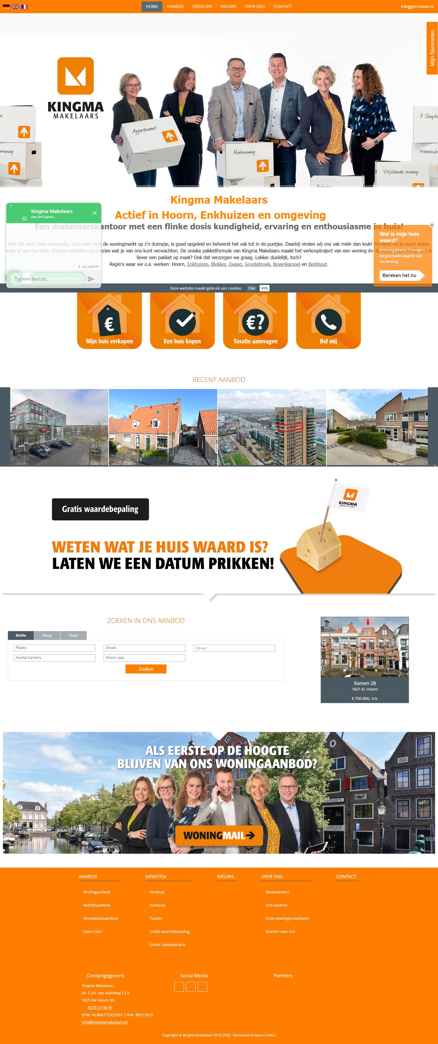 Kantoor foto van Kingma Makelaars