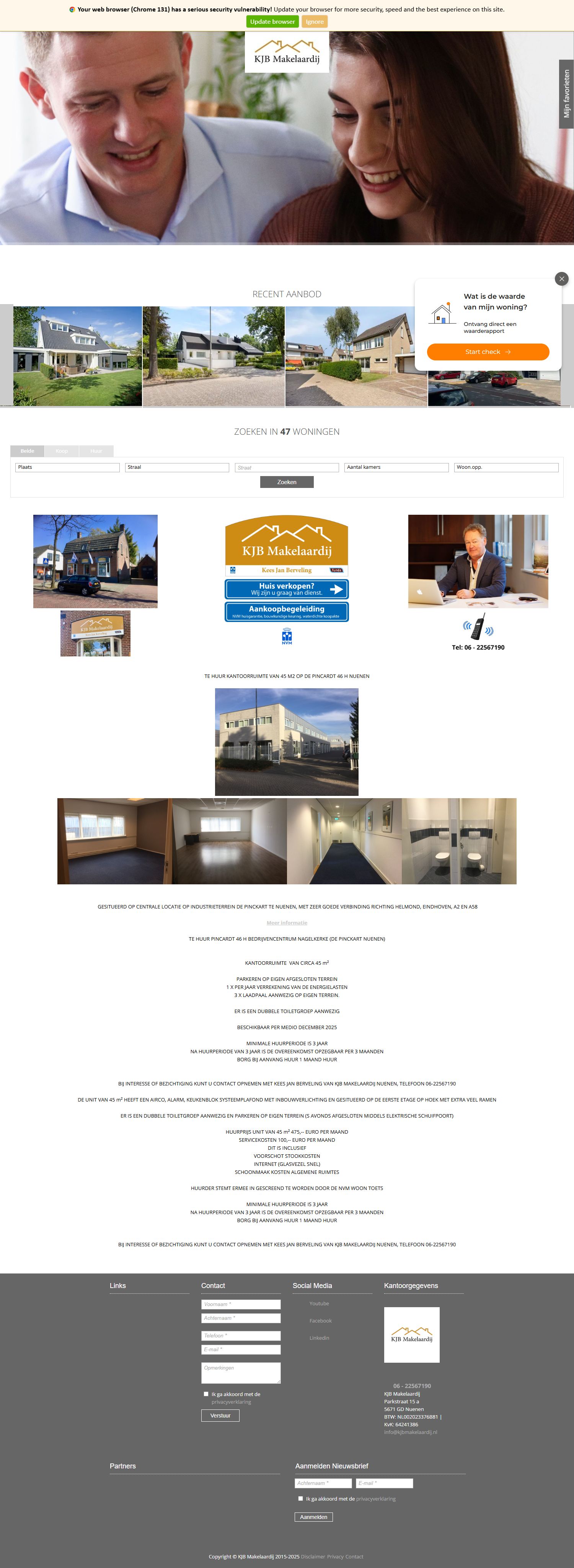 Kantoor foto van KJB Makelaardij